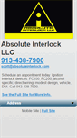 Mobile Screenshot of absoluteinterlock.net